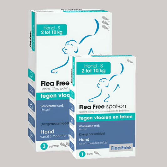 Flea Free Spot-on hond 2-10kg