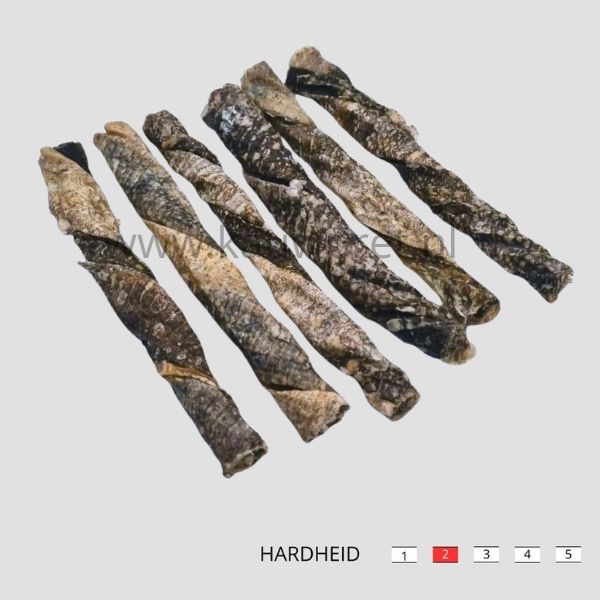 100% Natuurlijke Gedroogde Hondensnack. Een lichte en knapperige beloningssnack, ook geschikt voor gevoelige honden.