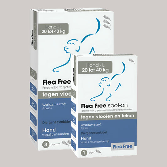 Flea Free Spot-on hond 20-40kg