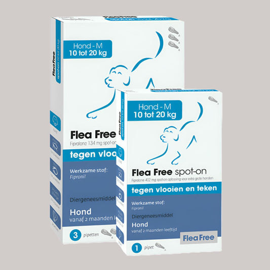 Flea Free Spot-on hond 10-20kg