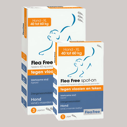Flea Free Spot-on hond 40-60kg