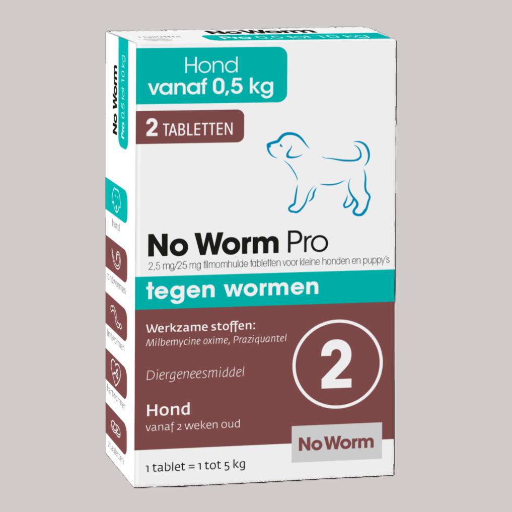 No Worm Pro kleine hond & puppy