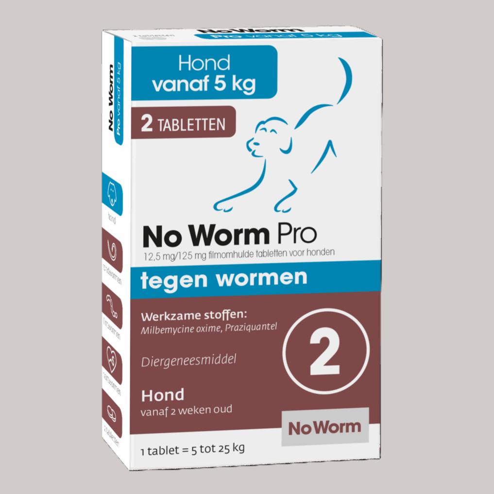No Worm Pro hond