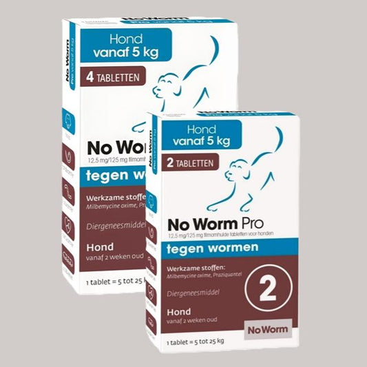 No Worm Pro hond