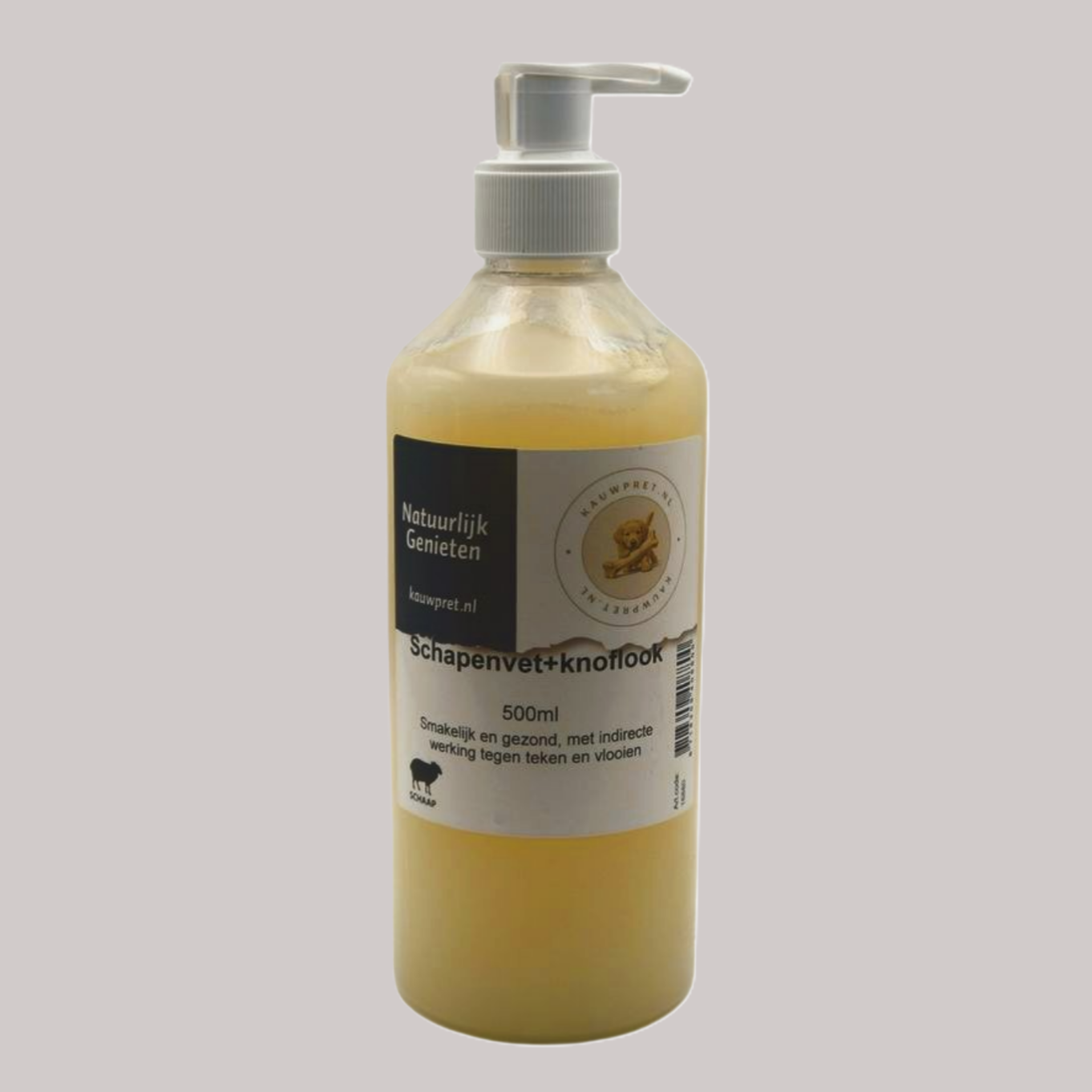Schapenvet met knoflook is een natuurlijk supplement voor honden. Ondersteunt huid, vacht en weerstand en is zeer smakelijk. Bestel bij Kauwpret.nl!