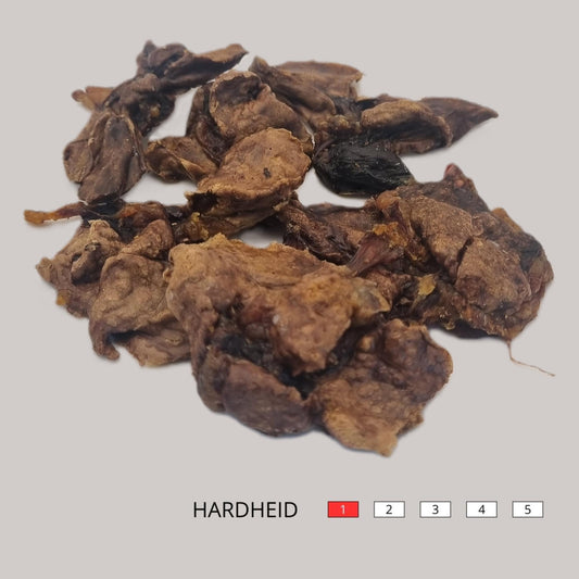 Luchtige en vetarme konijnenlong trainers voor honden. 100% natuurlijk, perfect als trainingssnack en geschikt voor gevoelige honden. Bestel bij Kauwpret.nl.