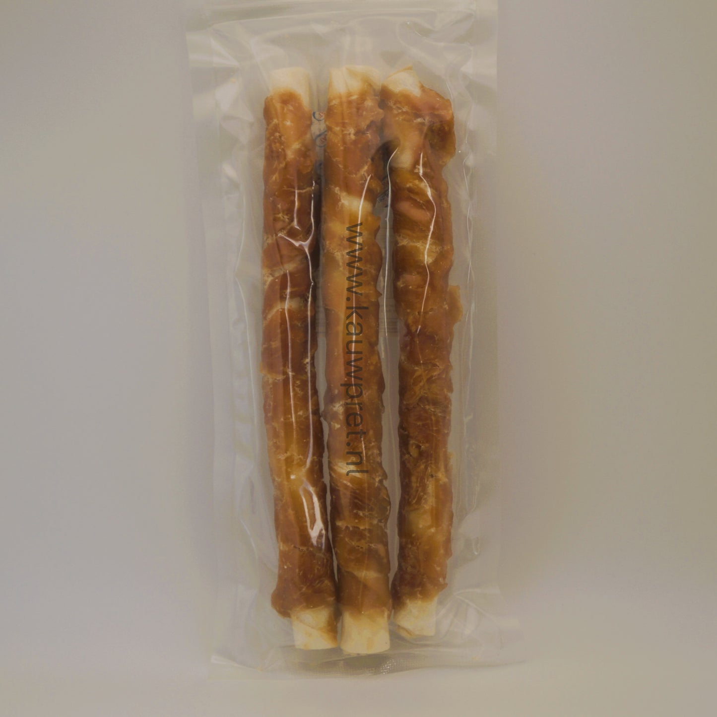 Rawhide stick met kip 24cm (3 stuks)