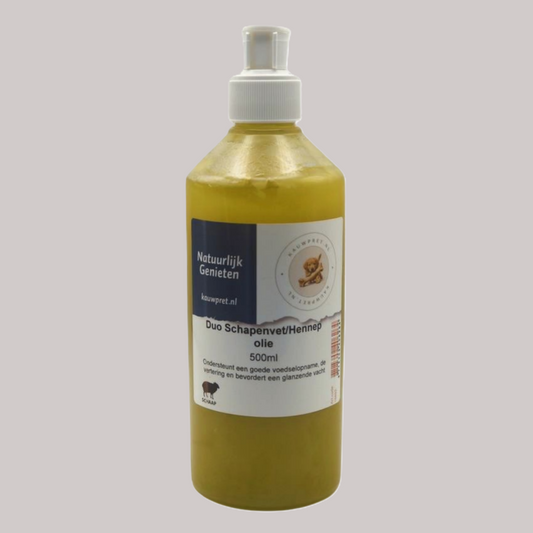 Duo Schapenvet/Hennep olie (500ml)